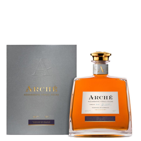 Aguardente Velha Arché Herdade Sobroso 700ml - Garrafeira Alcacerense