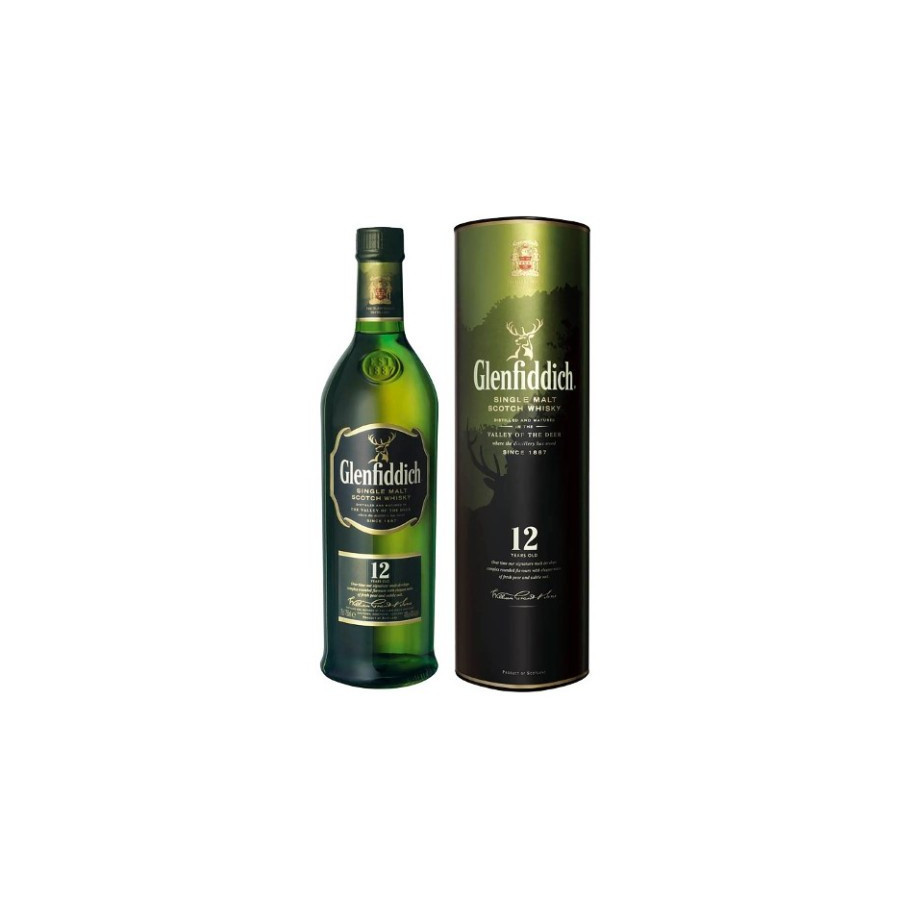 Whisky Glenfiddich 12 Anos Single Malt 700ml