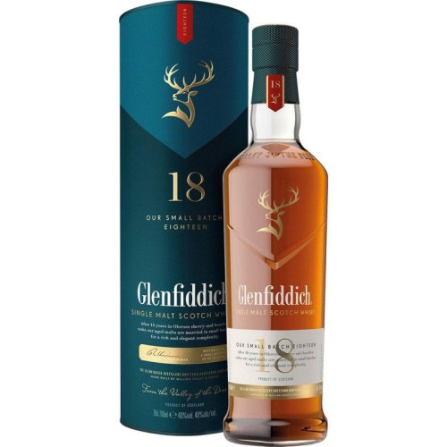 Whisky Glenfiddich 18 Anos Single Malt 700ml