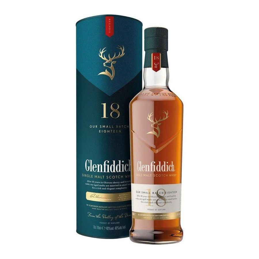 Whisky Glenfiddich 18 Anos Single Malt 700ml