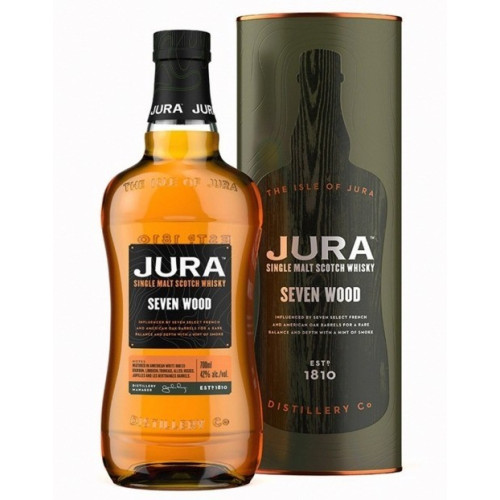 Whisky Malte Isle Of Jura Seven Wood 700ml