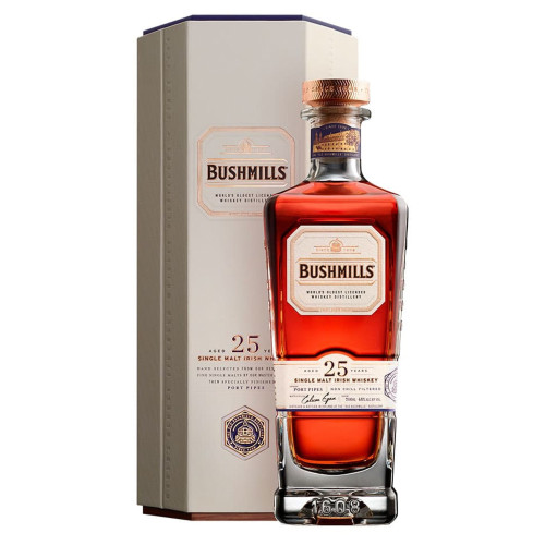 Whisky Old Bushmills 25 Anos 700ml