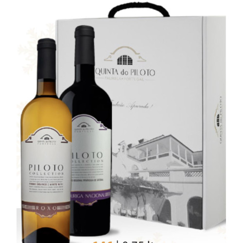 Quinta do Piloto  1 gf  touriga Tinto + 1 gf roxo Branco  750ml